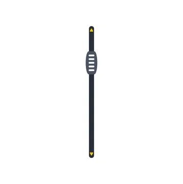 Vertical scroll bar user interface element icon Stock Illustration