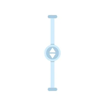 Vertical scroll bar user interface design element Stock Illustration