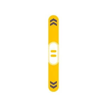 Vertical scroll bar user interface web element concept Stock Illustration