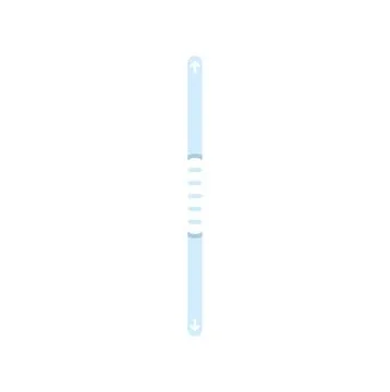 Vertical scrollbar for user interface navigation Stock Illustration