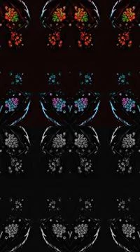 Vertical seamles pattern. luxury background mockup. festive seamless template Stock Illustration