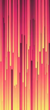 Vertical seamless glitch effect stripes of different lengths pattern Stock Photos