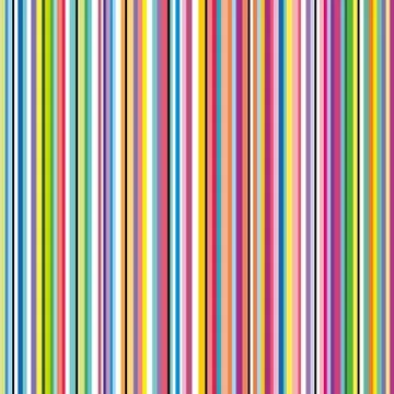 Vertical seamless straight lines. Endless decorative texture. Illustrazione stock