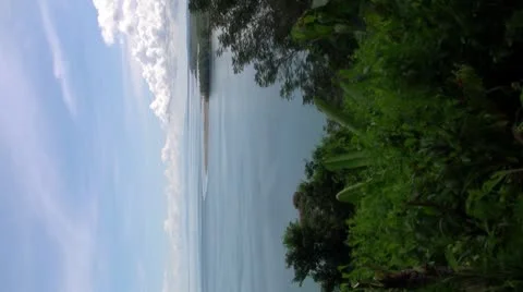 Vertical seaview 3, seamless looping Video stock 8841332