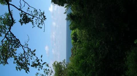 Vertical seavview, seamless looping Vidéo 8841524