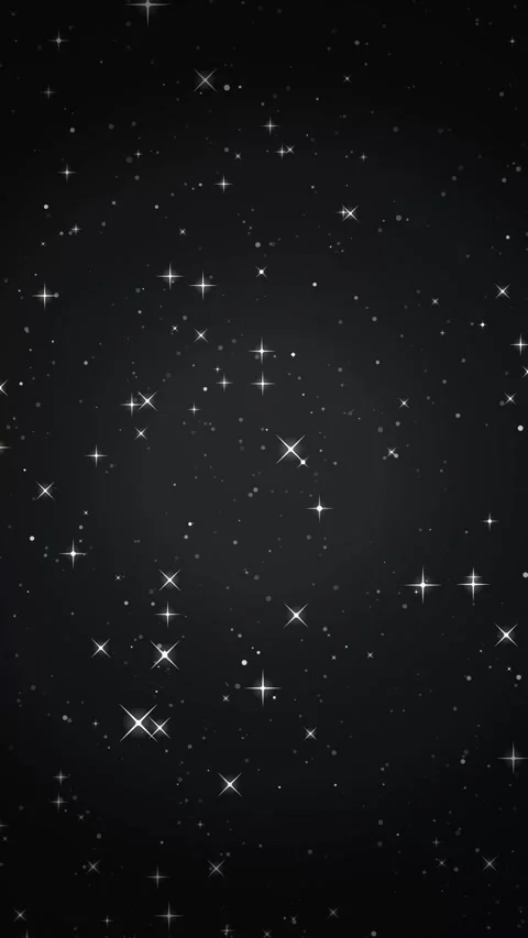 Vertical Shimmering Silver Glitter Particles on Dark Noir Background Stock-Footage 345800390