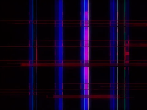 Vertical Shiny Colored Lines Digital Random Noise Abstract Background Stock Footage 80531561