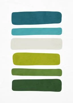 Vertical shot of abstract art of parallel horizontal lines with colorful texture Stock Illustration