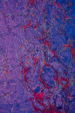 Vertical shot of a colorful bumpy rough wall texture 写真素材