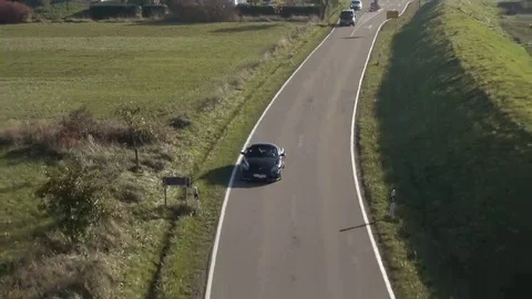 Vertical shot of sport car. Video stock 69224331