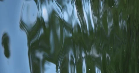 Vertical shot of water reflections. 4K Video 스톡 동영상 194018841