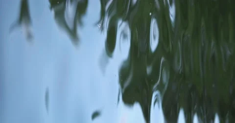 Vertical shot of water reflections. 4K Video Stock Footage 194018994