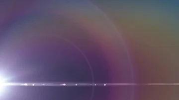 Vertical side moving lights optical lens flares shiny bokeh animation art Stock Footage 85933958