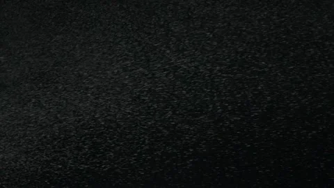 Vertical slow motion of powder, dust, snow particle floating on black background Stock Footage 144312336