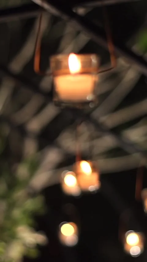 Vertical Slow Motion Shot of Indian Wedding Venue Decoration in India Vidéo 331559643
