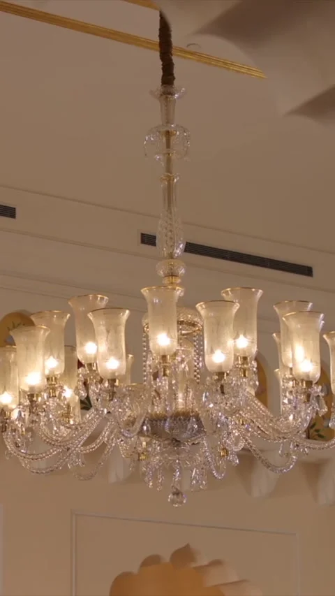 Vertical Slow Motion Shot of Indian Wedding Venue Decoration in India Видео 337405038