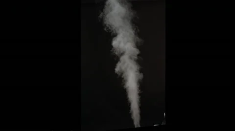 Vertical Smoke Blast HD Stock Footage 35542473