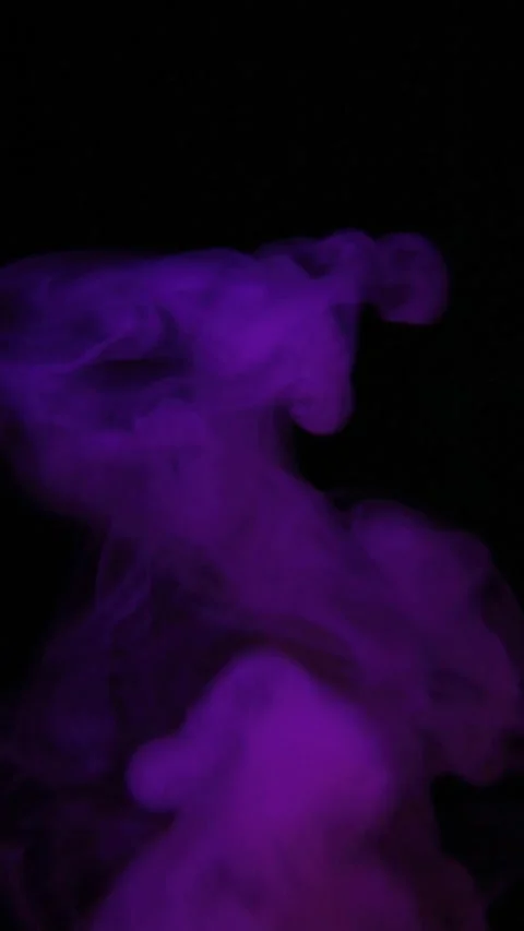 Vertical smoke dark background Stock Footage 262736397