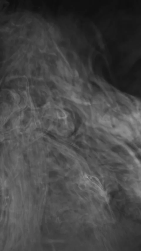 Vertical smoke swirl mist texture fog motion dark Stock Footage 254050190