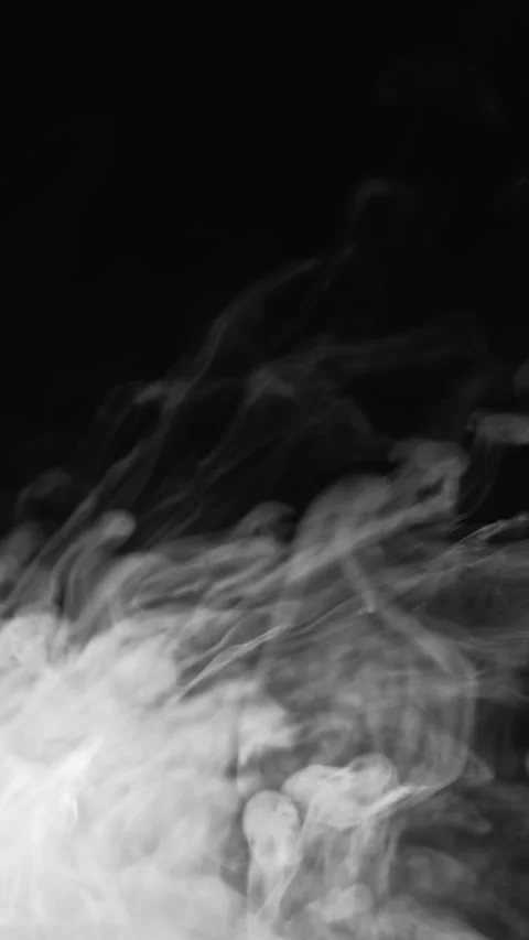 Vertical smoke wave steam texture blur vapor dark Stock Footage 252106509