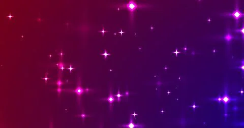 Vertical smooth slowly falling star particles fairy dust bg. Magical award .. Stock Illustration