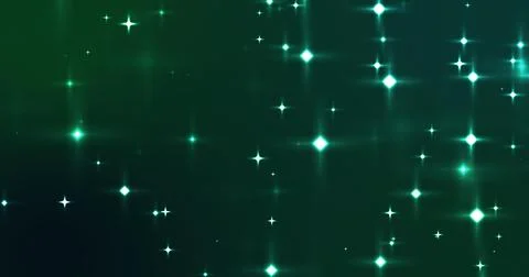 Vertical smooth slowly falling star particles fairy dust bg. Magical award .. Stock Illustration