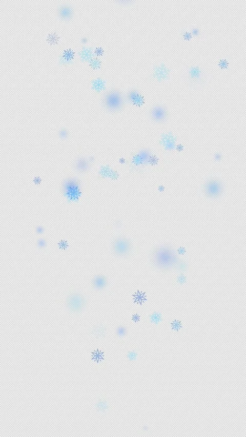 Vertical Snow Tracing Transparent Loop Stock Footage 319418841