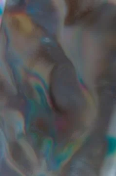 Vertical Soft Pearlescent Gradient Noise Blur Backdrop: Iridescent Fluid Te.. 写真素材