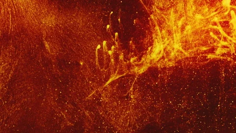 Vertical sparkles background orange smoke glitter Stock Footage 255524797