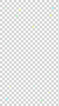 Vertical sparkling cute star background transparent material Illustrazione stock