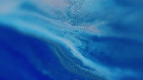 Vertical sparkling liquid marble texture paint Stock Footage 335257454