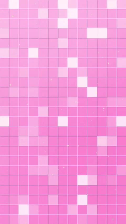 Vertical sparkling square grid with blinking lights seamless loop pink Stock Footage 332464928
