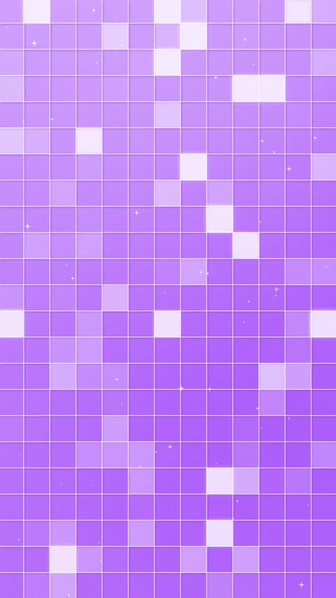 Vertical sparkling square grid with blinking lights seamless loop purple Stock Footage 332465131
