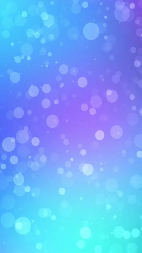 Vertical Spheres Floating in Blue to Purple Gradient 4K loop Stock Footage 312293119