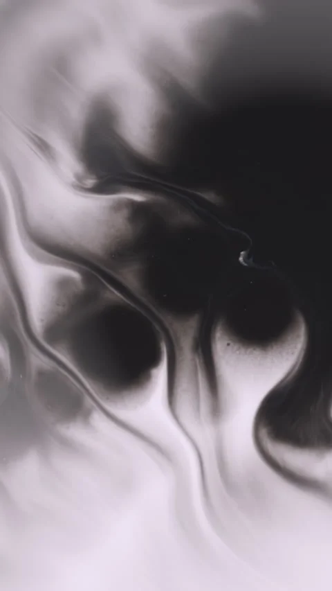 Vertical splatter texture flowing paint splash Video stock 329538091