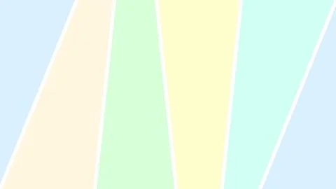 Vertical Split Screen Background featuring Pastel Geometric Color Blocks Stock Illustration