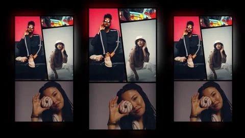 Vertical Split Screen Intro – Dynamic Multiscreen Opener Stock After Effects