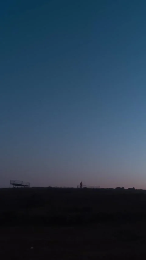 Vertical Starry Night Sky Timelapse with Milky Way Galaxy and Twinkling Stars Stock Footage 327600055