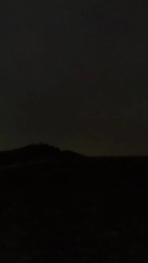 Vertical Starry Night Sky Timelapse with Milky Way Galaxy and Twinkling Stars Stock Footage 327600143