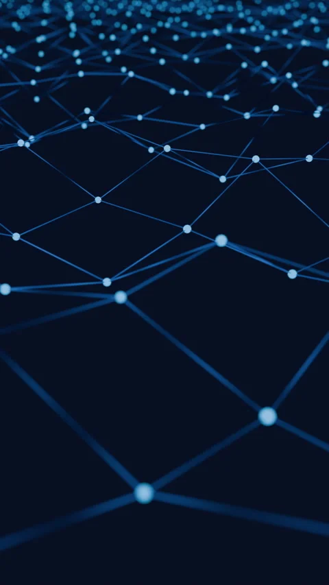 Vertical Static Digital Background With Web Net Representation Stock Footage 257122609