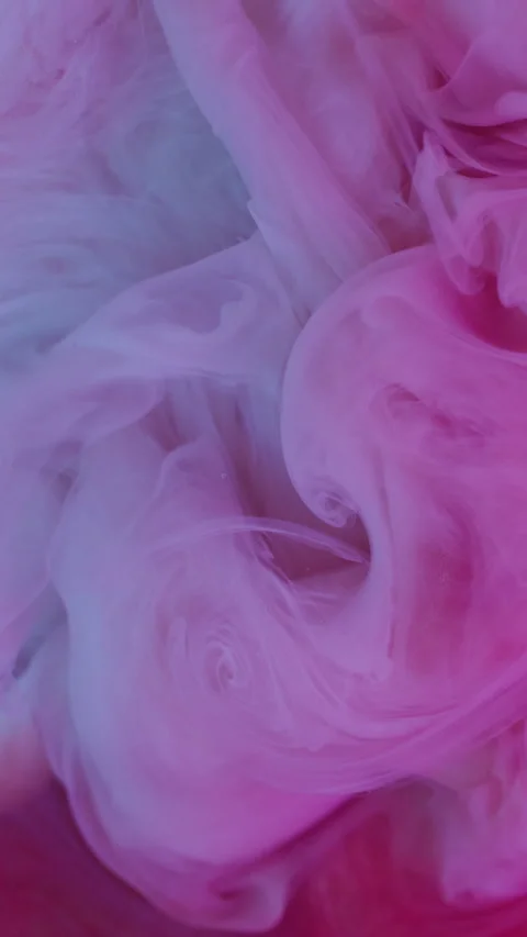 Vertical steam fluid mix explosion mist paint Stock Footage 348189046