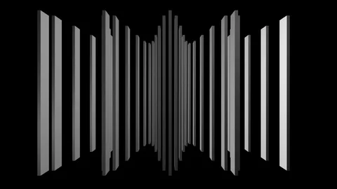Vertical stick white Stock Footage 99725420