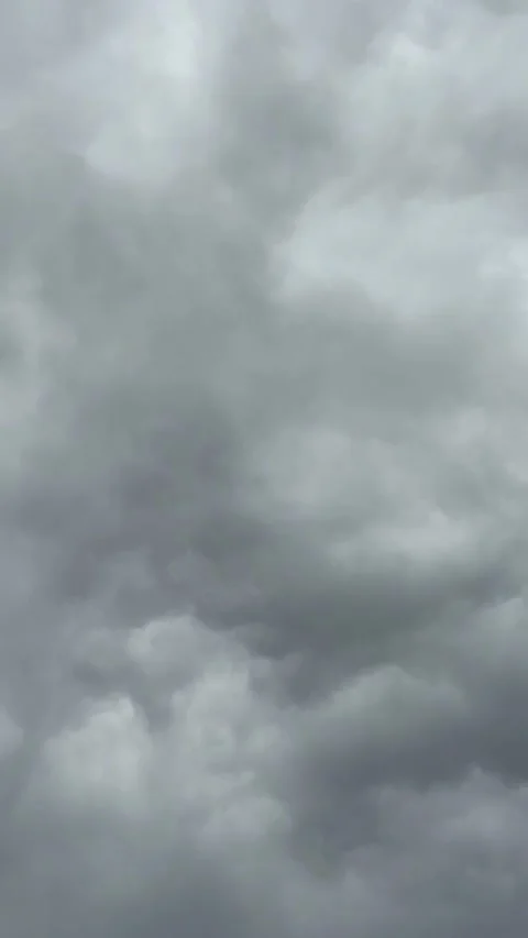 Vertical Storm Clouds Time Lapse Video stock 344779378