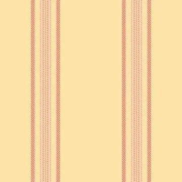 Vertical stripe bands create a romantic fabric layout with even parallel line Ilustração Stock