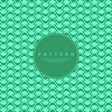 Vertical stripe circle line abstract pattern. Minimalist half round pattern. 스톡 일러스트