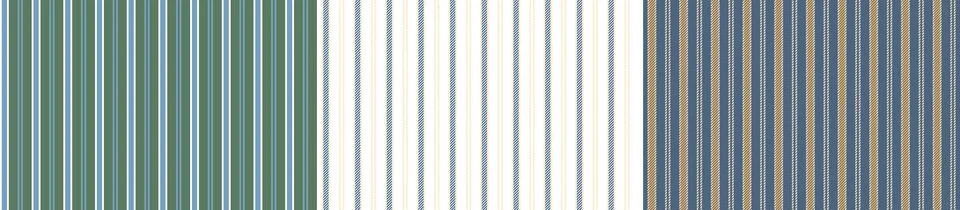 Vertical stripe pattern set. vertical and horizontal herringbone Stock Illustration