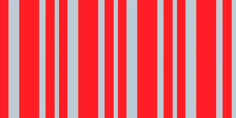 Vertical stripe red pattern. Seamless background for winter holidays Stock Illustration