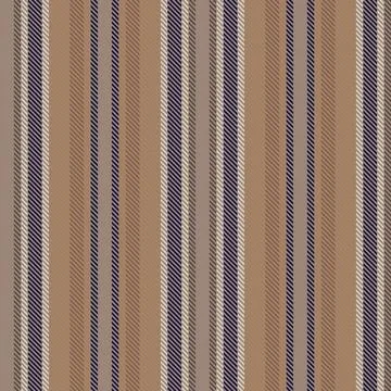 Vertical stripe textile pattern design in brown for fashion and home textiles Stock Illustration