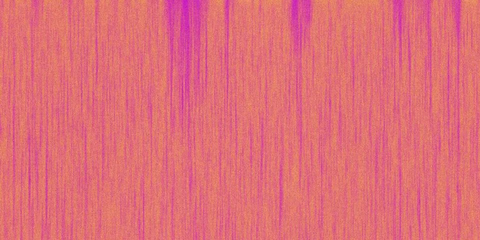 Vertical striped pattern with orange and purple hues textured background Illustrazione stock