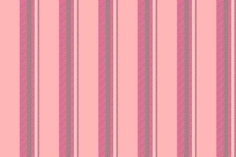 Vertical striped pattern in shades of pink, coral, and mauve. Textile design, Stock Illustration